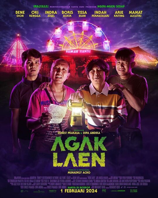Poster film Agak Laen